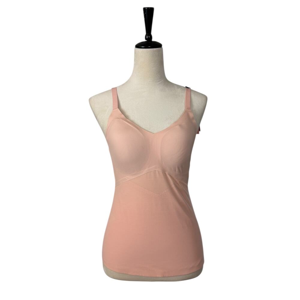 Honeylove LiftWear Size M Smoothing Seamless Shapewear Cami Blush Pink